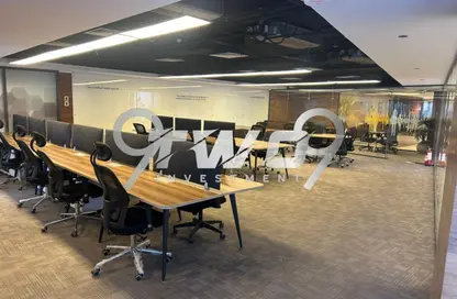 Office Space - Studio - 1 Bathroom for rent in Bank Center Street - South Teseen St. - The 5th Settlement - New Cairo City - Cairo