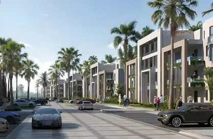 منزل مزدوج - 4 غرف نوم - 3 حمامات للبيع في مار باي - راس الحكمة - الساحل الشمالي