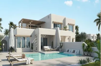 Duplex - 3 Bedrooms - 4 Bathrooms for sale in Hacienda West - Ras Al Hekma - North Coast