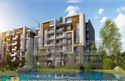 Apartment - 2 Bedrooms - 2 Bathrooms for sale in Jadie Residence - The 3rd Settlement - New Cairo City - Cairo