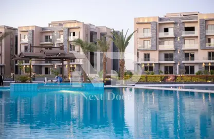 Apartment - 2 Bedrooms - 2 Bathrooms for sale in Galleria Moon Valley - South Investors Area - New Cairo City - Cairo
