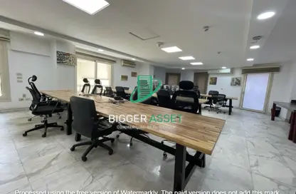 Office Space - Studio - 3 Bathrooms for rent in Street 252 - Degla - Hay El Maadi - Cairo