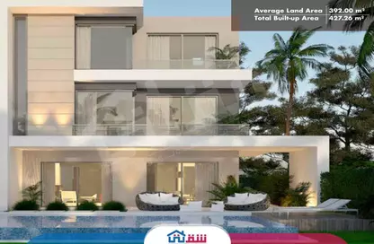 Villa - 6 Bedrooms - 7 Bathrooms for sale in Palm Hills - Alexandria Compounds - Alexandria