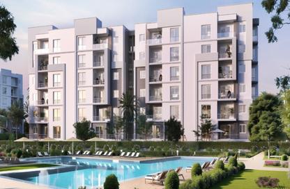 Apartment - 3 Bedrooms - 3 Bathrooms for sale in Terrace Compound - Sheikh Zayed Compounds - Sheikh Zayed City - Giza