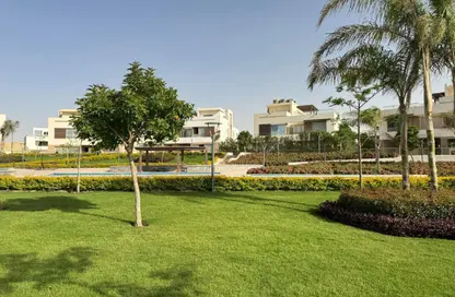 Twin House - 3 Bedrooms - 3 Bathrooms for sale in Palm Hills Golf Extension - Al Wahat Road - 6 October City - Giza