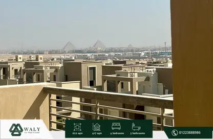 Villa - 4 Bedrooms - 5 Bathrooms for sale in New Giza - Cairo Alexandria Desert Road - 6 October City - Giza