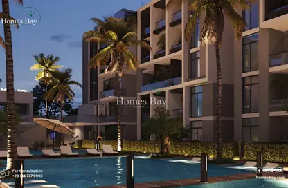 Apartment - Studio - 1 Bathroom for sale in Magawish Resort - Hurghada Resorts - Hurghada - Red Sea