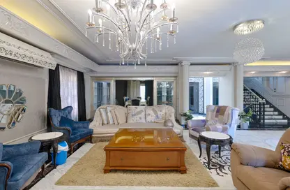 Villa - 5 Bedrooms - 5 Bathrooms for rent in Beverly Hills - Sheikh Zayed Compounds - Sheikh Zayed City - Giza
