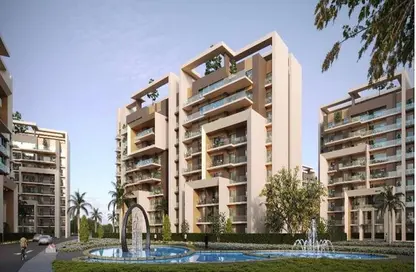 Duplex - 3 Bedrooms - 4 Bathrooms for sale in City Oval - New Capital Compounds - New Capital City - Cairo