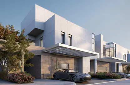 Twin House - 3 Bedrooms - 3 Bathrooms for sale in VAHA by Alkarma Developments - New Zayed City - Sheikh Zayed City - Giza