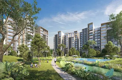 Apartment - 3 Bedrooms - 2 Bathrooms for sale in Park Side Residence - Zed Towers - Sheikh Zayed Compounds - Sheikh Zayed City - Giza
