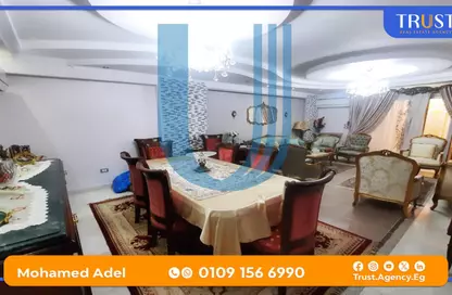 شقة - 4 غرف نوم - 3 حمامات للبيع في شارع جمال عبد الناصر - المندرة - حي ثان المنتزة - الاسكندرية