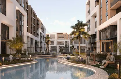 Apartment - 3 Bedrooms - 2 Bathrooms for sale in Riverton - South Investors Area - New Cairo City - Cairo
