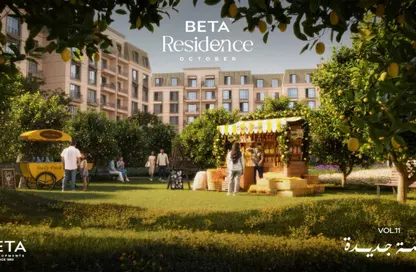 Apartment - 3 Bedrooms - 3 Bathrooms for sale in Sun Capital - Fayoum Desert road - 6 October City - Giza