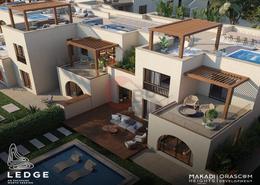 Chalet - 3 bedrooms - 3 bathrooms for للبيع in Makadi Orascom Resort - Makadi - Hurghada - Red Sea