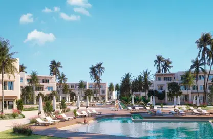 Chalet - 3 Bedrooms - 2 Bathrooms for sale in Hacienda West - Ras Al Hekma - North Coast