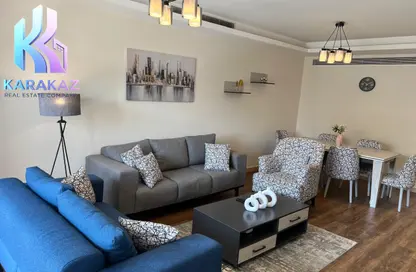 Apartment - 2 Bedrooms - 2 Bathrooms for rent in Cairo Festival City - North Investors Area - New Cairo City - Cairo