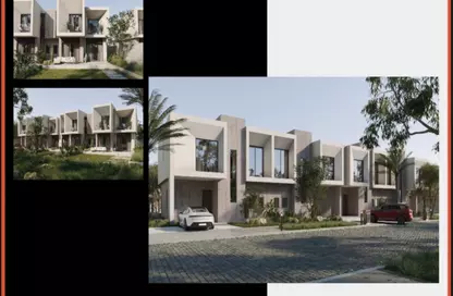 Twin House - 3 Bedrooms - 4 Bathrooms for sale in Solana - New Zayed City - Sheikh Zayed City - Giza