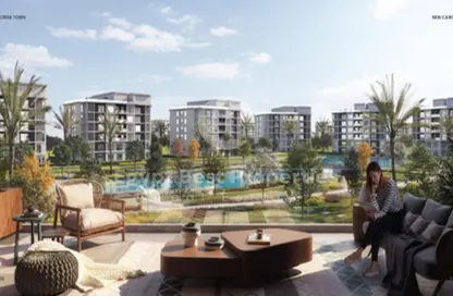 Apartment - 2 Bedrooms - 2 Bathrooms for sale in Creek Town - The 1st Settlement - New Cairo City - Cairo