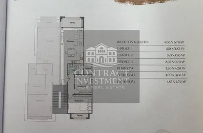 شاليه - 2 غرف نوم - 1 حمام للبيع في تلال السخنة - العين السخنة - السويس