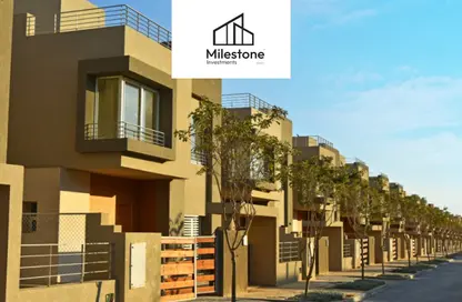 Townhouse - 3 Bedrooms - 4 Bathrooms for sale in Palm Hills New Cairo - 5th Settlement Compounds - The 5th Settlement - New Cairo City - Cairo