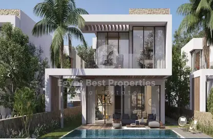 Chalet - 2 Bedrooms - 2 Bathrooms for sale in Azha North - Ras Al Hekma - North Coast