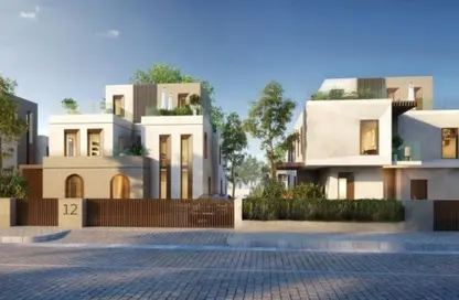 Townhouse - 3 Bedrooms - 3 Bathrooms for sale in Vye Sodic - New Zayed City - Sheikh Zayed City - Giza