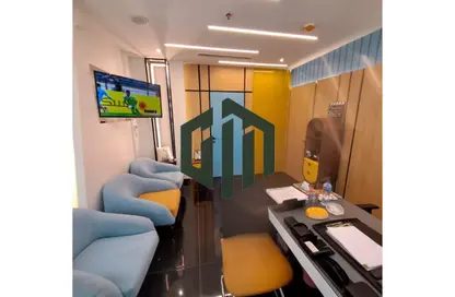 Office Space - Studio - 2 Bathrooms for rent in Bank Center Street - South Teseen St. - The 5th Settlement - New Cairo City - Cairo
