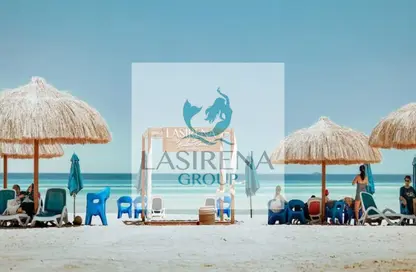 Chalet - 2 Bedrooms - 2 Bathrooms for sale in Lasirena Palm Beach - Al Ain Al Sokhna - Suez