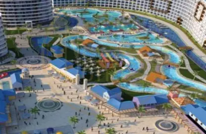 شاليه - 2 غرف نوم - 2 حمامات للبيع في جولف بورتو مارينا - العلمين - الساحل الشمالي