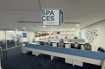 Office Space - Studio - 1 Bathroom for rent in Bank Center Street - South Teseen St. - The 5th Settlement - New Cairo City - Cairo