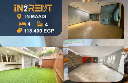 Duplex - 4 Bedrooms - 4 Bathrooms for rent in Sarayat Al Maadi - Hay El Maadi - Cairo Duplex - 4 Bedrooms - 4 Bathrooms for rent in Sarayat Al Maadi - Hay El Maadi - Cairo