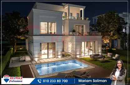 Villa - 4 Bedrooms - 4 Bathrooms for sale in Naia West - Sheikh Zayed Compounds - Sheikh Zayed City - Giza
