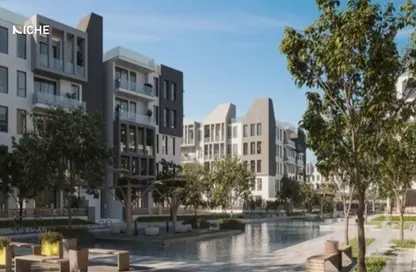 Apartment - 2 Bedrooms - 2 Bathrooms for sale in Rivers - New Zayed City - Sheikh Zayed City - Giza