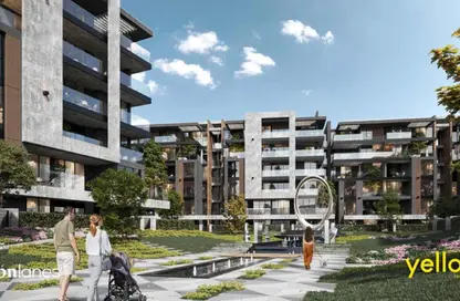 Apartment - 2 Bedrooms - 2 Bathrooms for sale in Yellow Residence - New Cairo City - Cairo