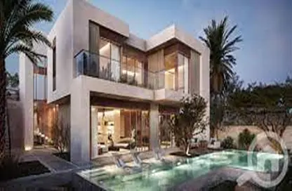 Villa - 4 Bedrooms - 5 Bathrooms for sale in Solana - New Zayed City - Sheikh Zayed City - Giza