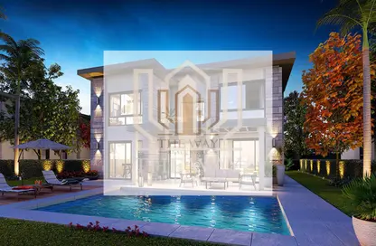 Villa - 5 Bedrooms - 4 Bathrooms for sale in Swan Lake Residence - 5th Settlement Compounds - The 5th Settlement - New Cairo City - Cairo