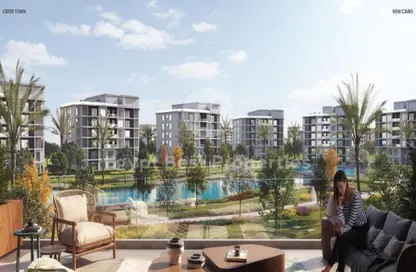 Apartment - 3 Bedrooms - 3 Bathrooms for sale in Creek Town - The 1st Settlement - New Cairo City - Cairo