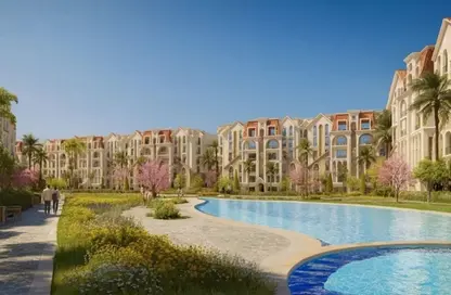 Apartment - 1 Bedroom - 1 Bathroom for sale in Jiwar - The 6th Settlement - New Cairo City - Cairo