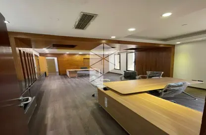 Office Space - Studio - 2 Bathrooms for rent in Concord Plaza - South Investors Area - New Cairo City - Cairo