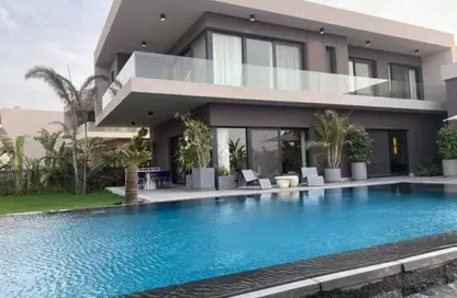 Villa - 5 Bedrooms - 5 Bathrooms for rent in Swan Lake Residence - 5th Settlement Compounds - The 5th Settlement - New Cairo City - Cairo