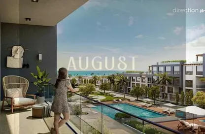 شاليه - 3 غرف نوم - 3 حمامات للبيع في دايركشن وايت - راس الحكمة - الساحل الشمالي