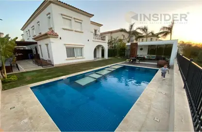 Villa - 7 Bedrooms - 7 Bathrooms for sale in Uptown Cairo Road - Al Abageyah - El Khalifa - Cairo
