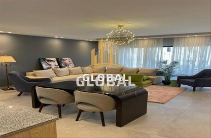 Apartment - 2 Bedrooms - 2 Bathrooms for rent in Lake View Residence - 5th Settlement Compounds - The 5th Settlement - New Cairo City - Cairo