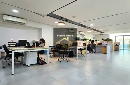 Office Space - Studio - 3 Bathrooms for rent in V90 - North Teseen St. - The 5th Settlement - New Cairo City - Cairo