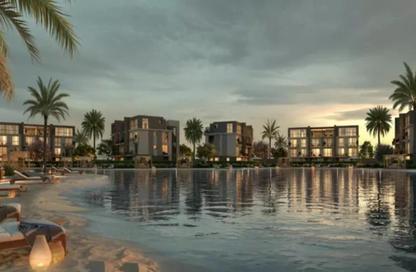 Chalet - 2 Bedrooms - 2 Bathrooms for sale in Silver Sands - Qesm Marsa Matrouh - North Coast