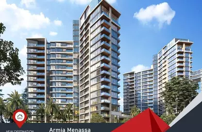 Apartment - 1 Bathroom for sale in Park Side Residence - Zed Towers - Sheikh Zayed Compounds - Sheikh Zayed City - Giza