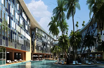 Apartment - Studio - 1 Bathroom for sale in Moon Residences - Fifth Square - The 5th Settlement - New Cairo City - Cairo
