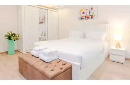 Apartment - 2 Bedrooms - 2 Bathrooms for rent in Lazurde - 8th District - Sheikh Zayed City - Giza