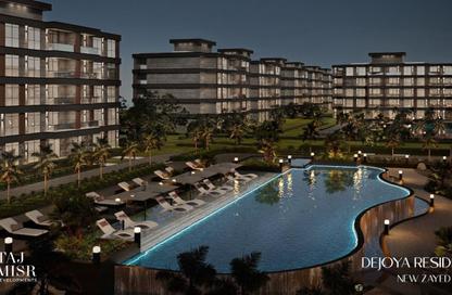 Apartment - 1 Bedroom - 1 Bathroom for sale in DeJoya Residence - New Zayed City - Sheikh Zayed City - Giza